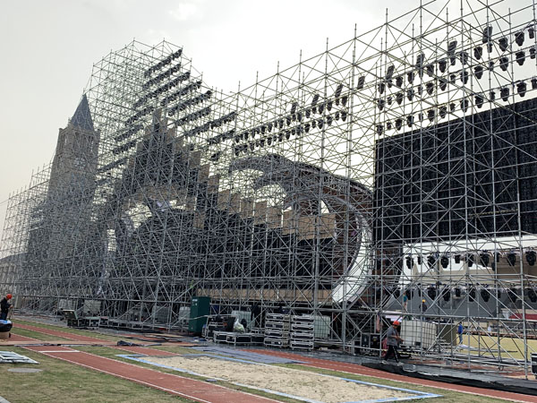 寧波杭州灣模特大賽國(guó)際總決賽雷亞架舞臺(tái)租賃