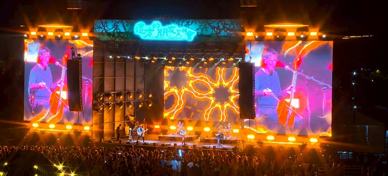 音樂節舞臺搭建與設備租賃服務商